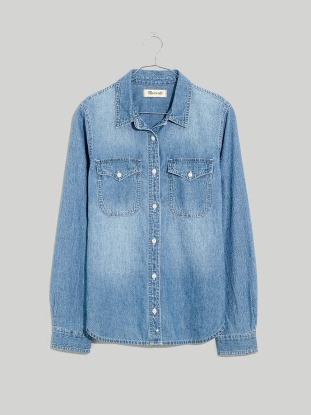 Madewell Denim Button-Up Shirt in Bluffton Wash